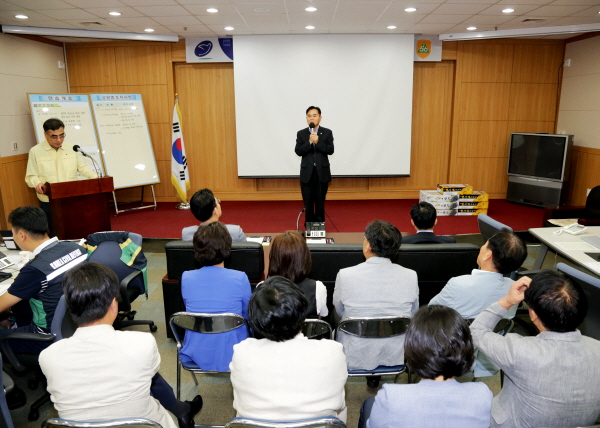 2015 을지연습 은평구청종합상황실 격려방문