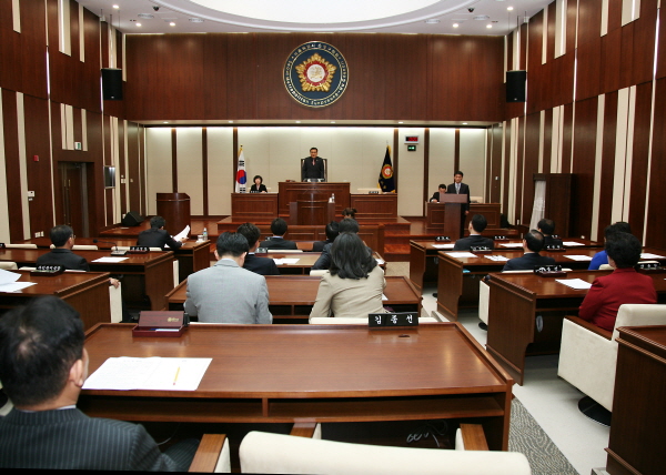 제222회 은평구의회 임시회 개회
