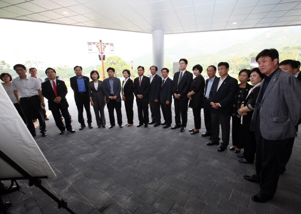 은평구의회 개원기념식_은평역사한옥박물관(건립중) 방문