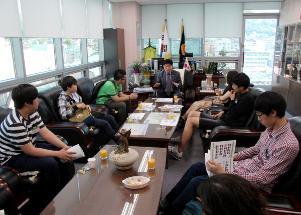 벤자민인성영재학교 은평구의회 방문
