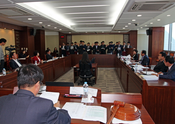 2014년도 행정사무감사 선언 및 위원별 개별심사