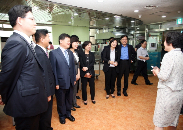 은평구의회 개원기념식_시립은평노인복지관 방문