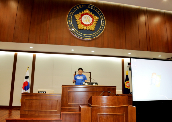 선일초등학교 학생 은평구의회 방문