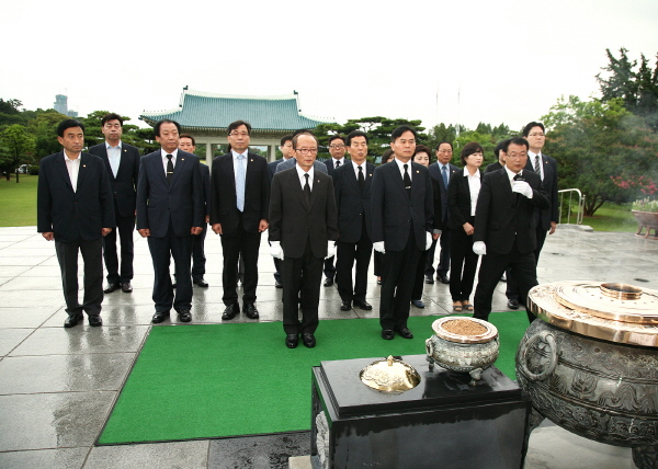 은평구의회 개원기념식_국립묘지 참배