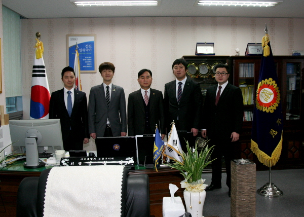 은평청년회의소 의장실 방문