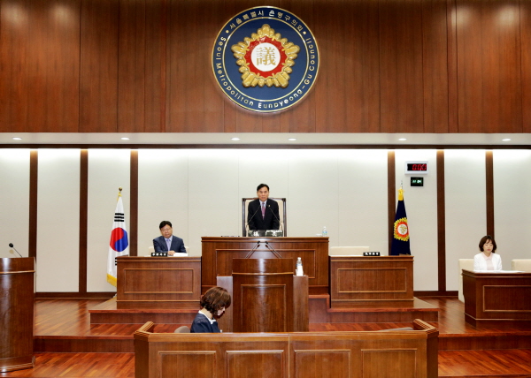 제233회 은평구의회 임시회 제1차 본회의_개회