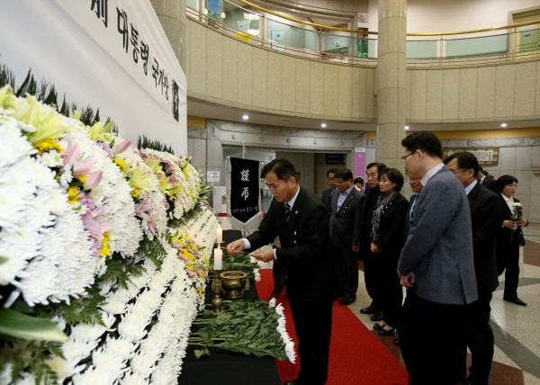 故김영삼 前 대통령 조문