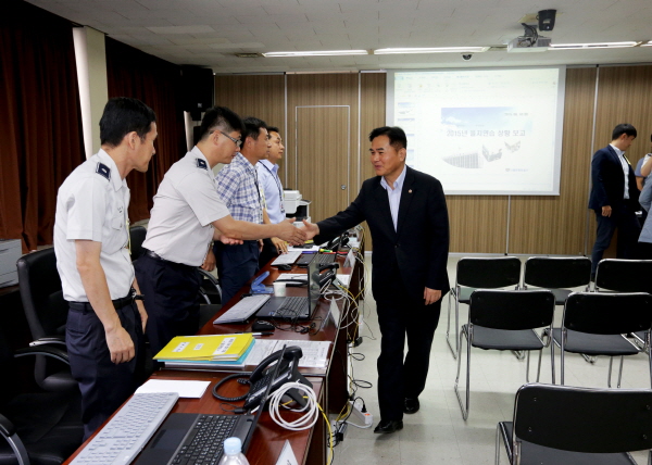 2015 을지연습 은평경찰서 격려방문