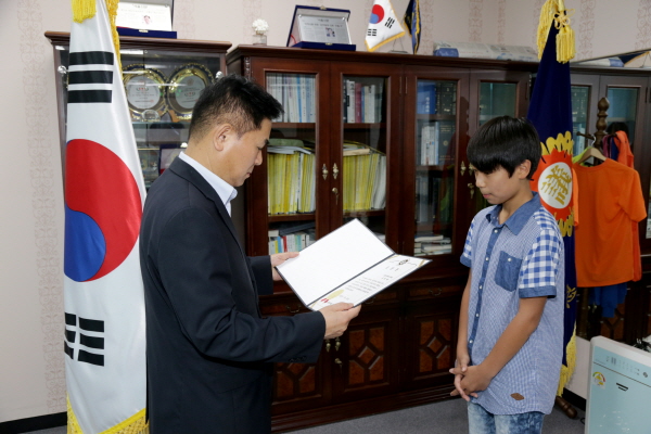 은평타임즈 모범청소년 표창 및 은평구의회 방문