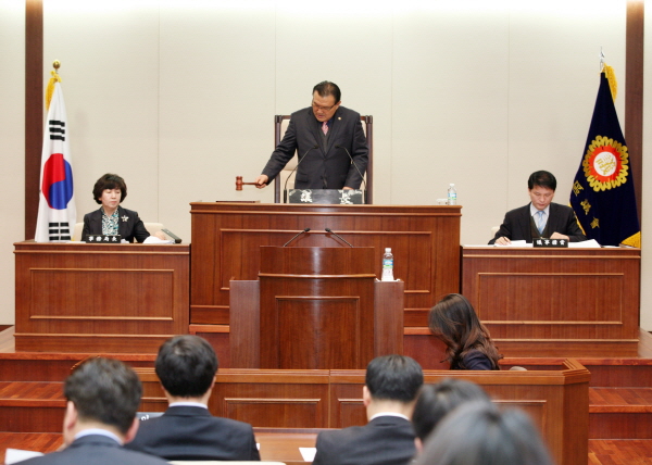 제221회 은평구의회 임시회 폐회