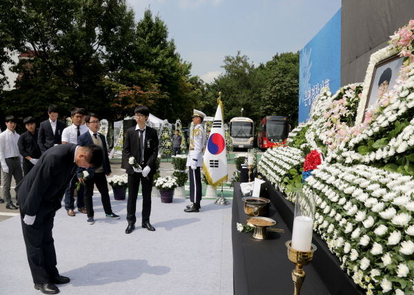 고 박세원 수경 영결식