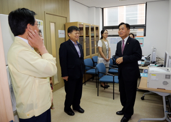 은평구 메르스 대책 상황실 방문