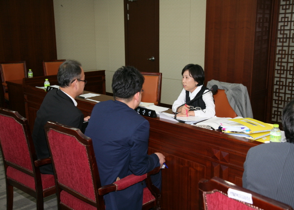 2014년도 행정사무감사_위원별 개별심사