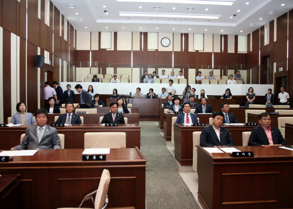 제224회 은평구의회 임시회 제1차 본회의_의장, 부의장 선출