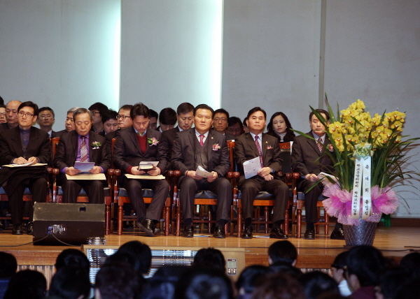 숭실고등학교 졸업식