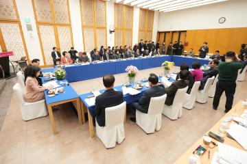 서울특별시의회 의장 구의회의장협의회 의장 간담회