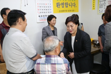 6.25 독립유공자 시장나들이