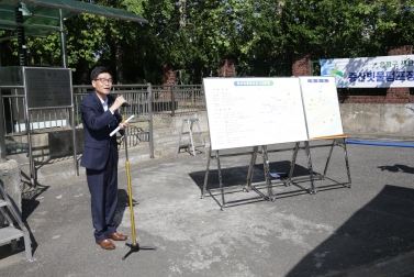 증산빗물 펌프장 시운전 및 양수기 가동훈련