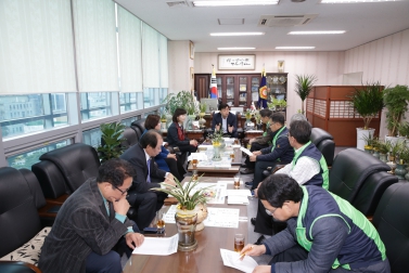 은평구의회 의장단 및 은평구 노조임원 간담회