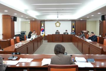 제320회 은평구의회 임시회 제1차 행정복지위원회 안건심사