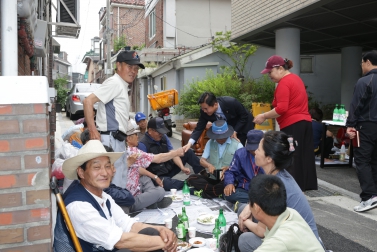 산새마을 알뜰장터