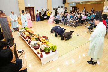 한가위 맞이 어르신 합동차례