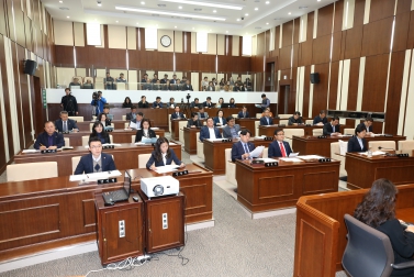 제270회 은평구의회 제2차 정례회 제1차 본회의_개회