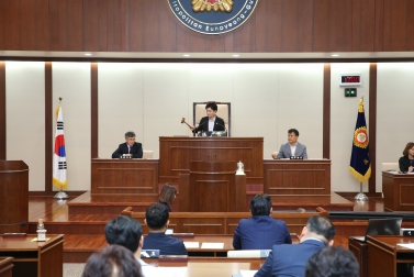 제269회 은평구의회 임시회 제1차 본회의_개회