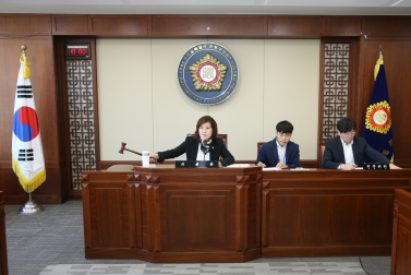 제269회 은평구의회 임시회 주요업무 추진실적 보고