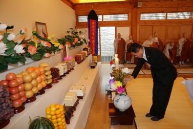 진관사 진관스님 입적 弔問