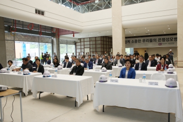 은평성모병원 건립 현장 방문