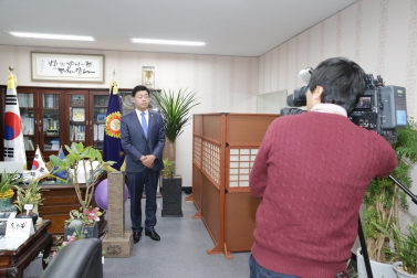 CJ헬로비전 신년인사 인터뷰