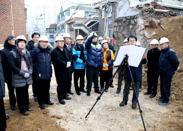 녹번동 29-43 붕괴위험 건축물 현장방문
