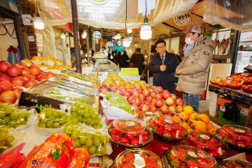 대조시장 주민과의 대화