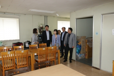 의장단 현장 방문_은평구립직업재활센터