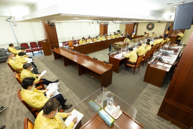 2021 예산결산특별위원회 위원장 및 부위원장 선출