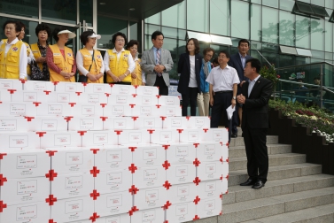 2017 적십자 추석맞이 취약계충 물품지원 행사