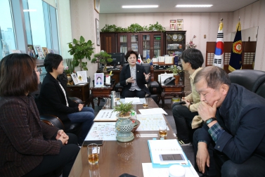 은평구정개혁시민모임 은평구의회 방문