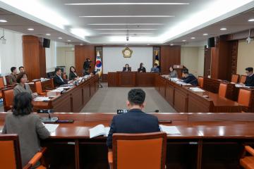 제319회 은평구의회 제2차 정례회 행정복지위원회 안건심사