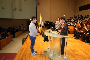 2015학년도 숭실중학교 제99회 졸업식