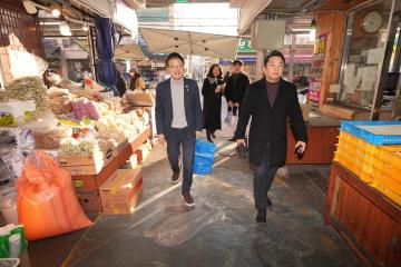 설 맞이 전통시장 방문 및 격려