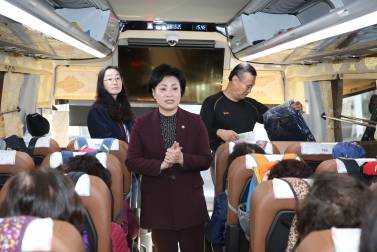 장애인생활체육대회 환송