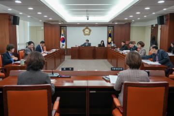 제319회 은평구의회 제2차 정례회 재무건설위원회 안건심사