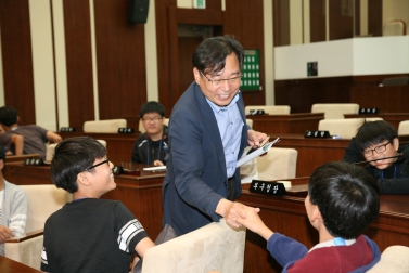 중학생 직업체험_증산중학교 1학년_문규주 의원