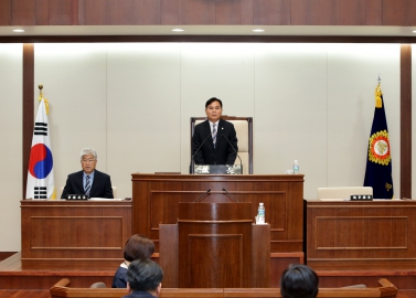 제240회 은평구의회 정례회 제1차 본회의_개회