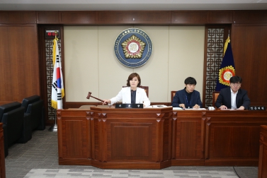 제267회 은평구의회 임시회_재2019년도 상반기 주요업무 추진실적 및 행정사무감사 처리결과 보고