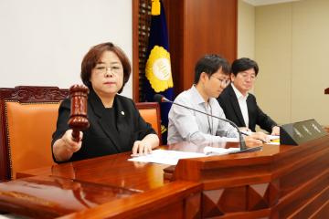 제309회 은평구의회 임시회 행정복지위원회 안건심사