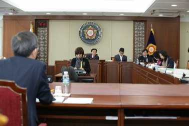 제254회 은평구의회 임시회 제3차 상임위원회