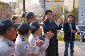 응암 행복어린이공원 방범초소 개소식