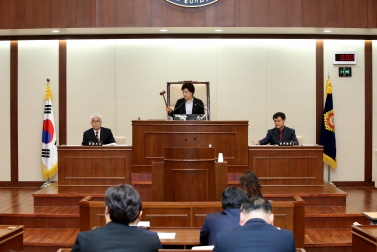 제262회 은평구의회 임시회 제2차 본회의_폐회